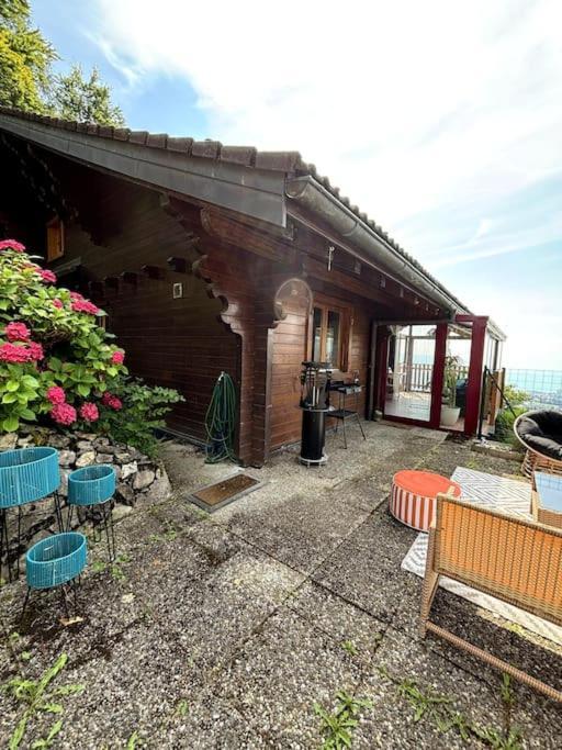 Swiss Chalet - Mountain And Lake View Blonay Exterior foto