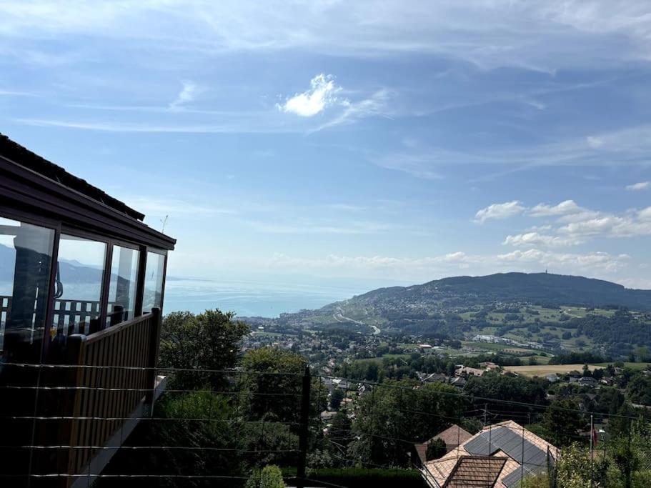 Swiss Chalet - Mountain And Lake View Blonay Exterior foto